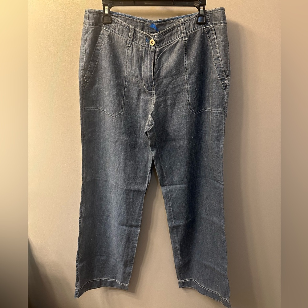 Tommy Bahama 100% Linen Women's Trousers Size 10